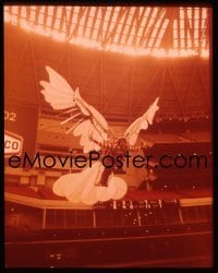4d247 BREWSTER McCLOUD group of 2 4x5 transparencies 1971 Bud Cort & Duvall c/u, flying in Astrodome