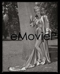 4d065 COBRA WOMAN group of 2 8x10 master negatives 1944 sexy Maria Montez in great outfits!