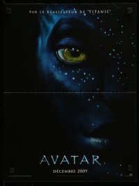 4f793 AVATAR teaser French 16x21 2009 James Cameron directed, Zoe Saldana, cool image!