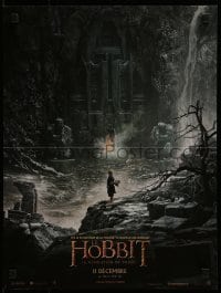 4f811 HOBBIT: THE DESOLATION OF SMAUG teaser French 16x21 2013 cool image of Bilbo outside Erebor!
