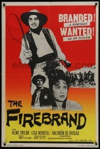 4f054 FIREBRAND South African 1962 western gringo outlaw, Kent Taylor, Lisa Montell!