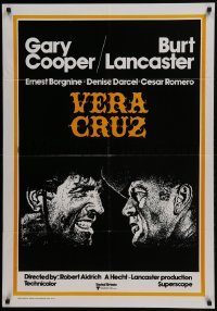 4f060 VERA CRUZ South African R1970s cowboys Gary Cooper & Burt Lancaster!