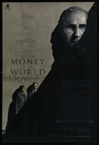 4g039 ALL THE MONEY IN THE WORLD recalled teaser DS 1sh 2017 Ridley Scott, Kevin Spacey credited!