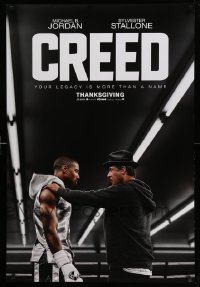 4g201 CREED teaser DS 1sh 2015 image of Sylvester Stallone as Rocky Balboa with Michael Jordan!