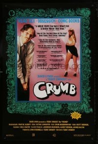 4g204 CRUMB 1sh 1995 underground comic book artist and writer, Robert Crumb!