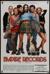 4g267 EMPIRE RECORDS DS 1sh 1995 Liv Tyler, Anthony LaPaglia, Renee Zellweger, Ethan Embry!