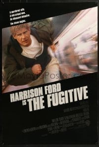 4g316 FUGITIVE int'l 1sh 1993 Harrison Ford is on the run from Tommy Lee Jones!