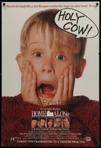 4g407 HOME ALONE advance DS 1sh 1990 classic Macaulay Culkin, Daniel Stern, Joe Pesci!