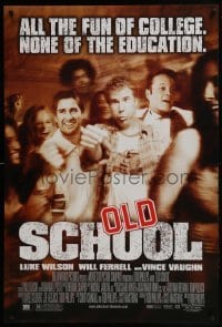 4g668 OLD SCHOOL DS 1sh 2003 Will Ferrell, Vince Vaughn, Luke Wilson, Jeremy Piven, Ellen Pompeo