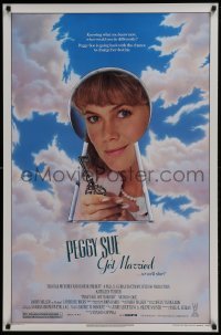 4g687 PEGGY SUE GOT MARRIED 1sh 1986 Francis Ford Coppola, Kathleen Turner re-lives her life!