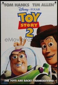 4g914 TOY STORY 2 advance DS 1sh 1999 Woody, Buzz Lightyear, Disney and Pixar animated sequel!