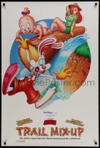 4g915 TRAIL MIX-UP DS 1sh 1993 cartoon art Roger Rabbit, Baby Herman, Jessica Rabbit!
