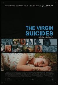 4g942 VIRGIN SUICIDES 1sh 1999 Sofia Coppola directed, cool image of pretty Kirstin Dunst!