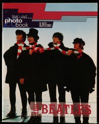 4h506 BEATLES English softcover book 1993 tear-out photo book with full-page color images!