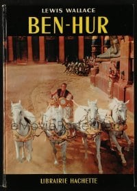 4h455 BEN-HUR French hardcover book 1960 filled with great images & information about the movie!
