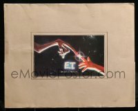 4h023 E.T. THE EXTRA TERRESTRIAL special 11x14 litho set of 3 1983 great color scenes from the movie!
