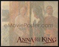 4h277 ANNA & THE KING souvenir program book 1999 Jodie Foster & Chow Yun-Fat in the title roles!
