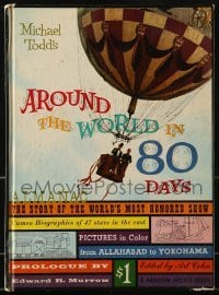 4h280 AROUND THE WORLD IN 80 DAYS hardcover souvenir program book 1958 the world's most honored show