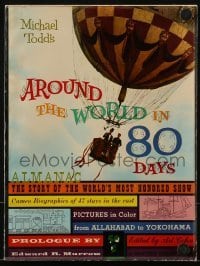 4h281 AROUND THE WORLD IN 80 DAYS softcover souvenir program book 1958 world's most honored show!