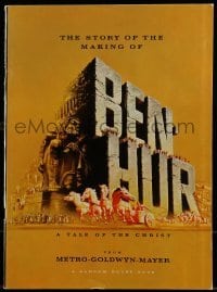 4h285 BEN-HUR softcover souvenir program book 1960 Charlton Heston, William Wyler classic epic!