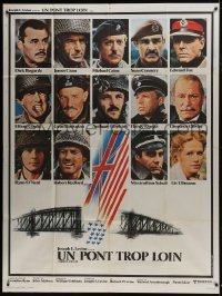 4j703 BRIDGE TOO FAR French 1p 1977 Michael Caine, Sean Connery, Dirk Bogarde, Caan, Attenborough
