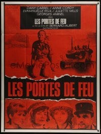 4j775 GATES OF FIRE French 1p 1972 Les portes de feu, Dany Carrel, Annie Cordy, Emmanuelle Riva