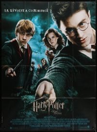 4j798 HARRY POTTER & THE ORDER OF THE PHOENIX French 1p 2007 Daniel Radcliffe, Emma Watson, Grint