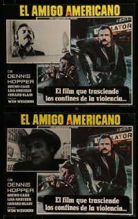 4j515 AMERICAN FRIEND 2 Mexican LCs 1978 Dennis Hopper, Wim Wenders' Der Amerikanische Freund!