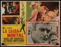 4j549 DEADFALL Mexican LC 1970 Michael Caine, Giovanna Ralli, directed by Bryan Forbes!