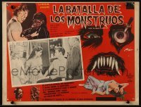 4j578 HOW TO MAKE A MONSTER Mexican LC 1958 ghastly ghouls, it will scare the yell out of you!