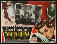 4j614 QUEEN BEE Mexican LC 1955 Joan Crawford, Barry Sullivan, Betsy Palmer, Lucy Marlow!
