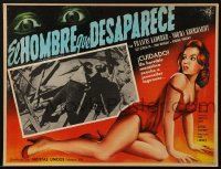 4j617 RETURN OF DRACULA Mexican LC 1962 the vampire dead after being impaled on spike in pit!