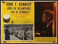 4j641 YEARS OF LIGHTNING DAY OF DRUMS Mexican LC 1966 President John F. Kennedy documentary!