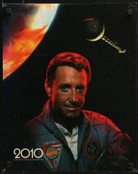 4j098 2010 color 16x20.25 still 1984 Roy Scheider portrait, sequel to 2001: A Space Odyssey sequel!