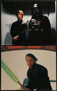 4j111 RETURN OF THE JEDI 6 color 16x20 stills 1983 Mark Hamill, Harrison Ford, Vader & droids!