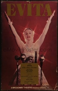4j198 EVITA stage play WC 1979 classic stage play with music by Andrew Lloyd Webber!