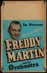 4j088 FREDDY MARTIN & HIS ORCHESTRA music concert WC 1940s he's performing live in person!