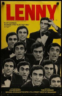 4j208 LENNY stage play WC 1971 great images of star Cliff Gorman as comedian Lenny Bruce!