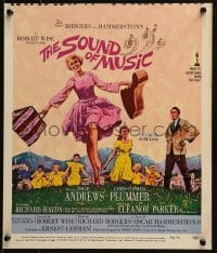 4j347 SOUND OF MUSIC WC 1965 classic art of Julie Andrews & top cast by Howard Terpning!