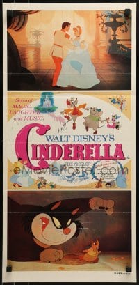 4k724 CINDERELLA Aust daybill R1984 Walt Disney classic romantic musical fantasy cartoon!