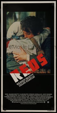 4k894 REDS Aust daybill 1981 Warren Beatty as John Reed & Diane Keaton in Russia!