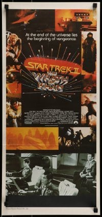 4k944 STAR TREK II Aust daybill 1982 The Wrath of Khan, Leonard Nimoy, William Shatner