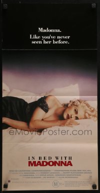 4k978 TRUTH OR DARE Aust daybill 1991 In Bed With Madonna, like you've never seen her before!