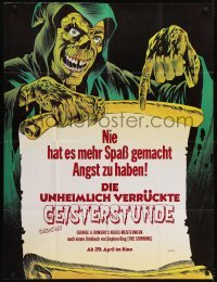 4k202 CREEPSHOW advance German 33x43 1983 George Romero, Stephen King, different art of The Creep!