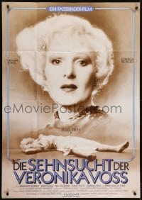 4k222 VERONIKA VOSS German 33x47 1982 Rainer Werner Fassbinder, Rosel Zech unconscious by needle!