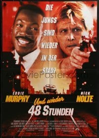 4k232 ANOTHER 48 HRS German 1990 ex-con Eddie Murphy & cop Nick Nolte are back in town!