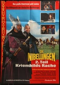 4k256 DIE NIBELUNGEN TEIL 2: KRIEMHILDS RACHE German 1967 cool epic fantasy sequel!