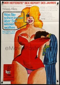 4k264 EVERYTHING YOU ALWAYS WANTED TO KNOW ABOUT SEX German 1973 different sexy artwork!