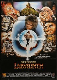 4k304 LABYRINTH German 1986 Jim Henson, image of David Bowie & Jennifer Connelly by Mittermeier!