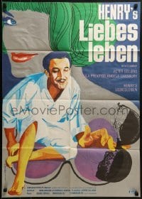 4k373 WORLD OF HENRY ORIENT German 1965 Peter Sellers, wild, sexy and completely different art!